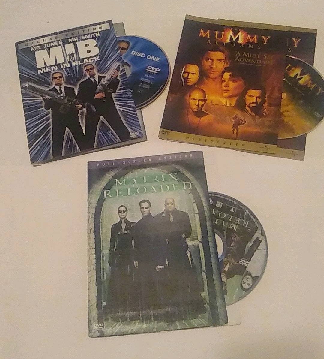 DVD DISC and INSERT ONLY – No Case – You Choose! – Various Titles. M – Z
