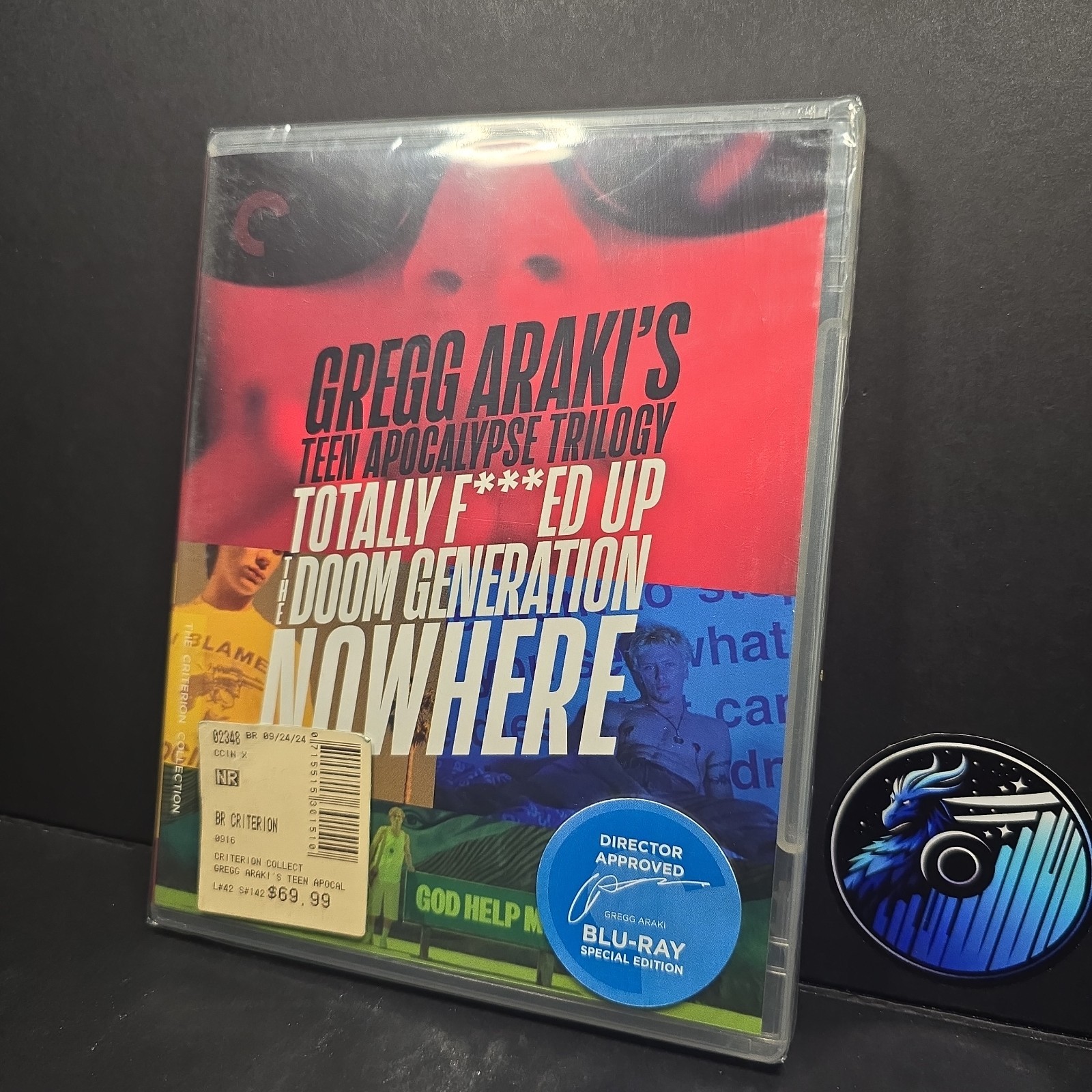 Gregg Araki’s Teen Apocalypse Trilogy (Criterion Collection) Blu-ray NEW LOOSE