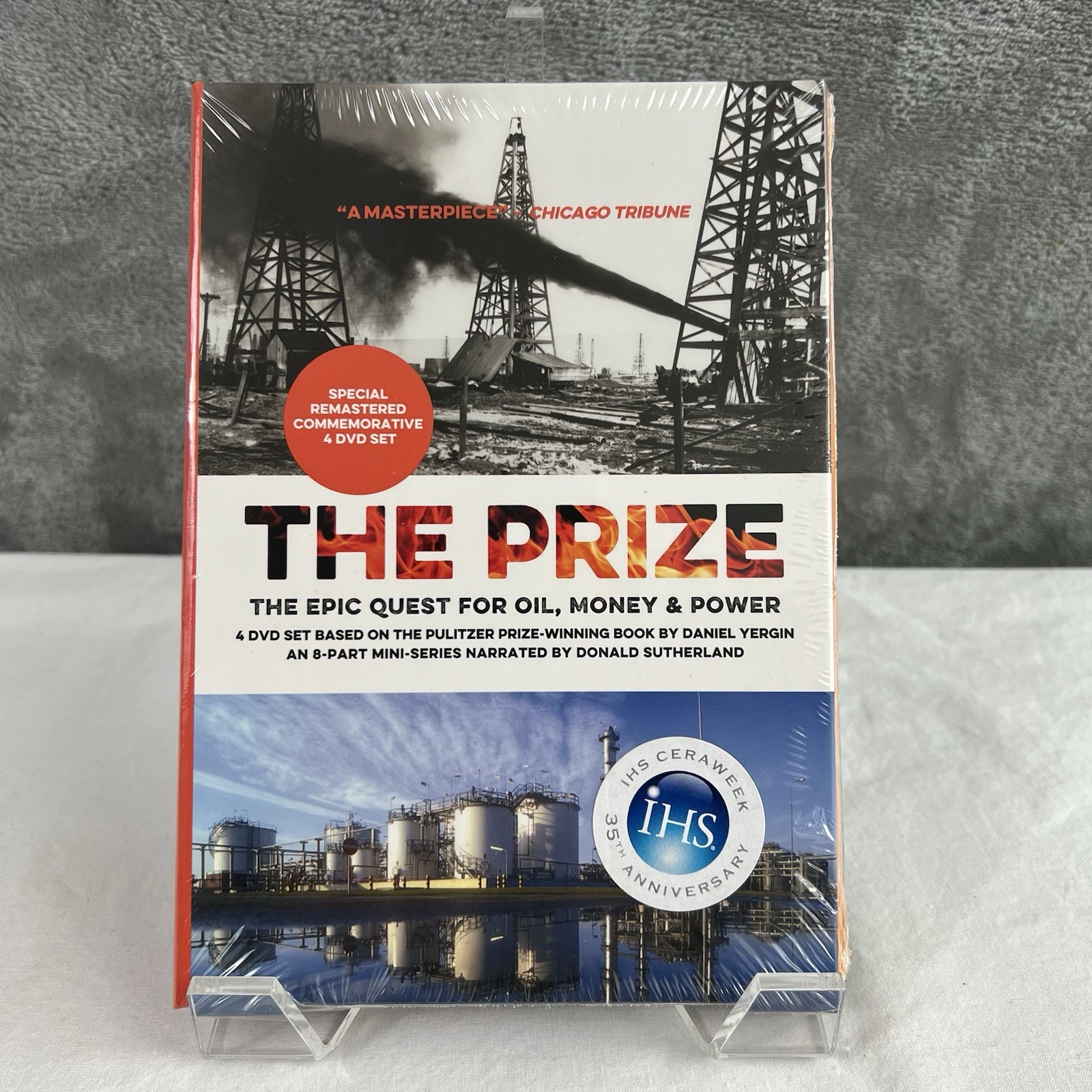 The Prize: The Epic Quest for Oil, Money & Power, 4-DVD Commemorative Set, NEW