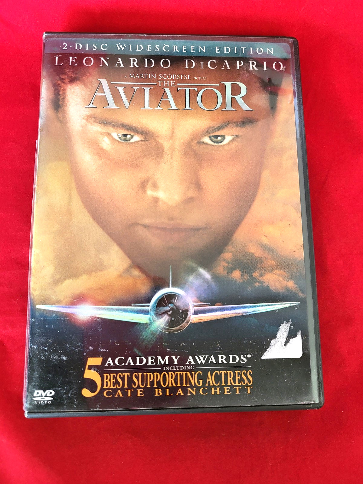 THE AVIATOR (DVD 2004) Starring Leonardo Dicaprio 2-Disc Widescreen- 170 Minutes