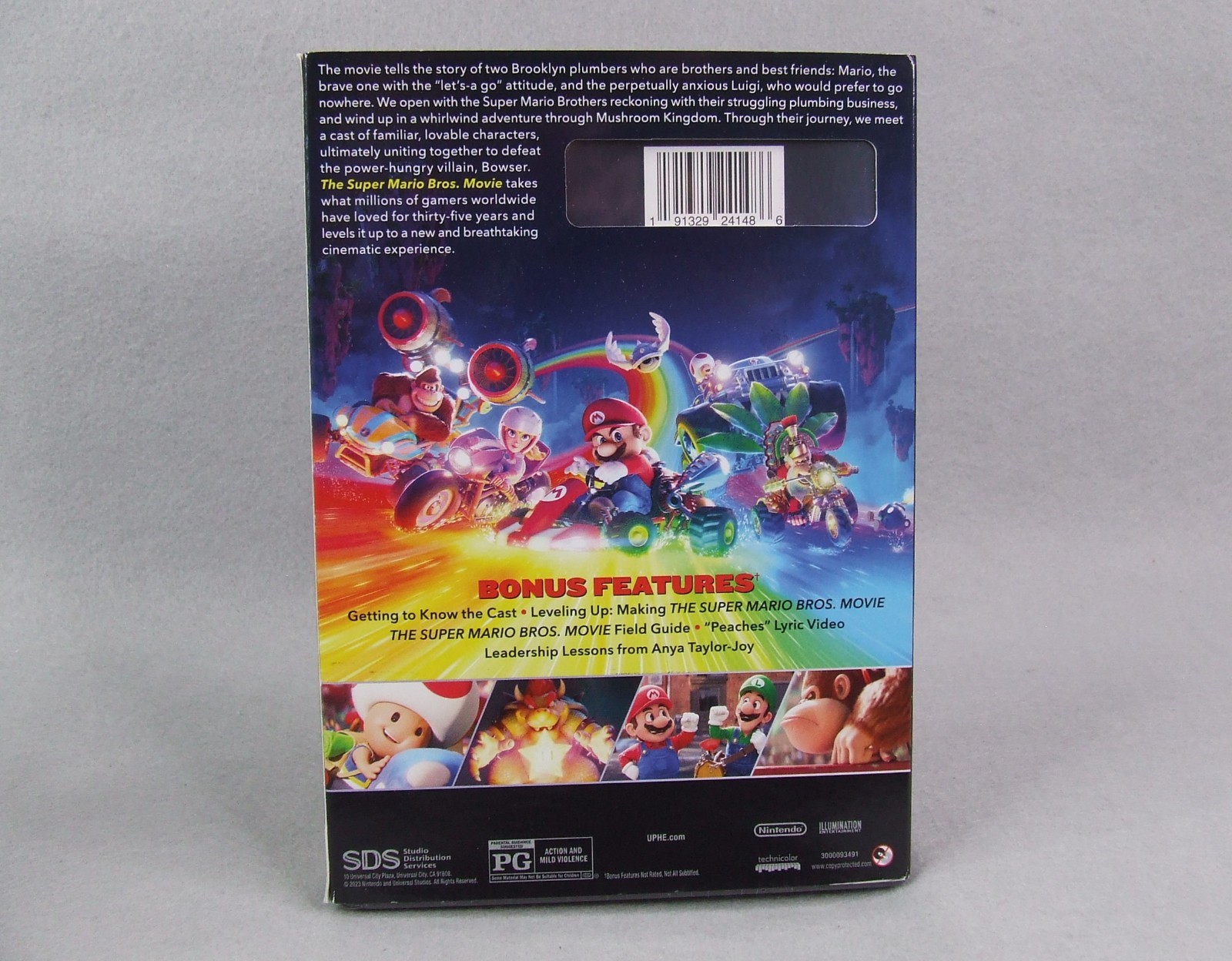 The Super Mario Bros. Movie (DVD, 2023) Power Up Edition, Nintendo, Chris Pratt