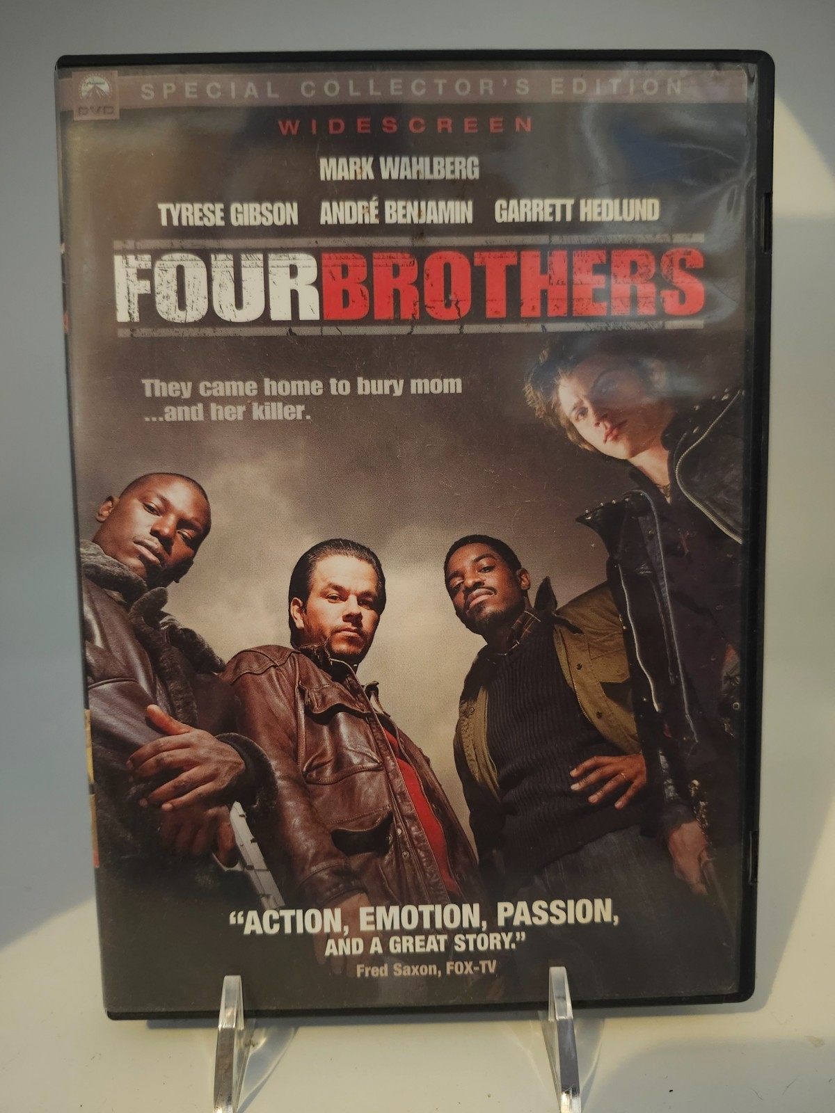 Four Brothers (DVD, 2005) FREE SHIPPING Buy Any 2 DVDs Get 1 Free!
