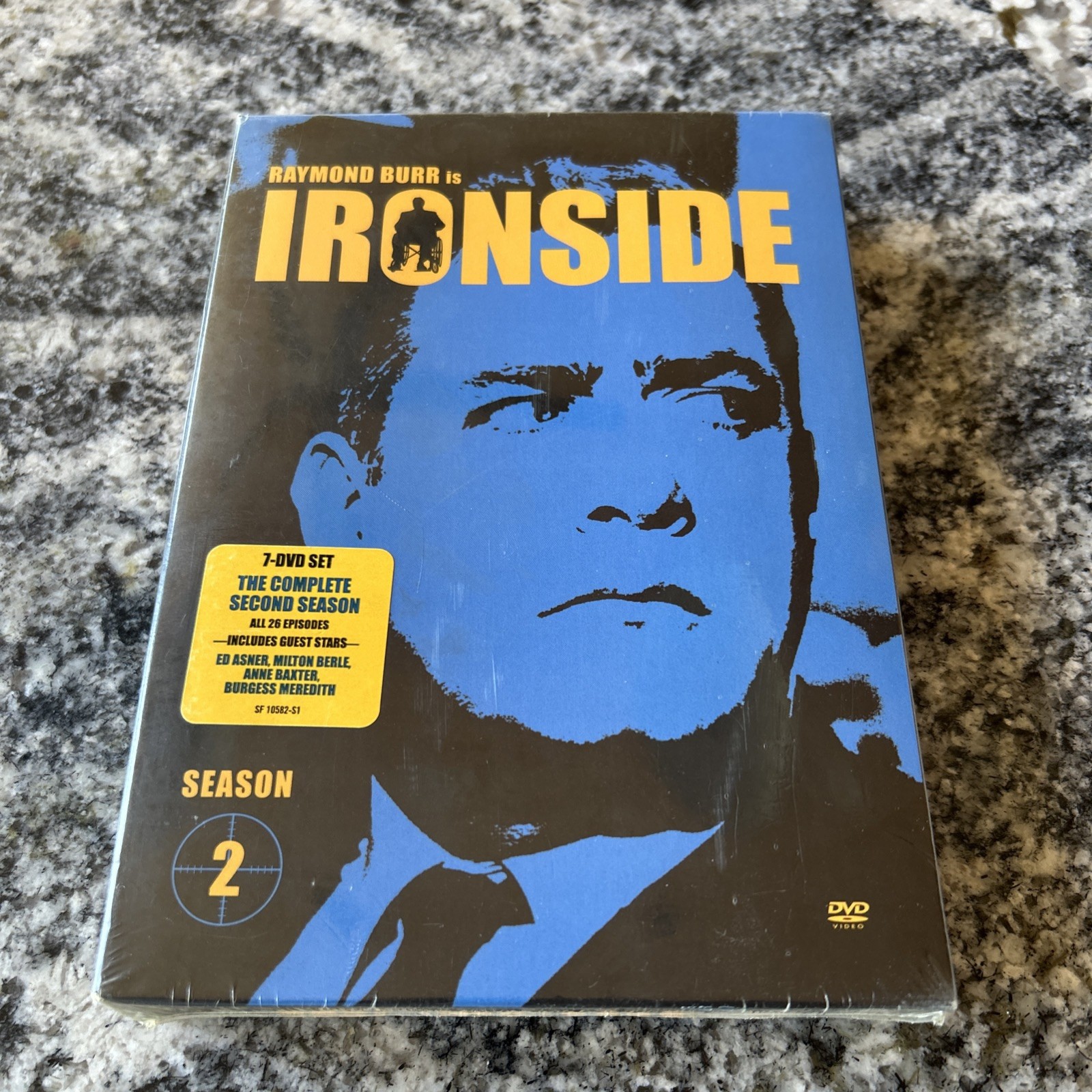 Ironside: Raymond Burr The Complete Second Season 2 (7-DVD Set, 2007) NEW SEALED