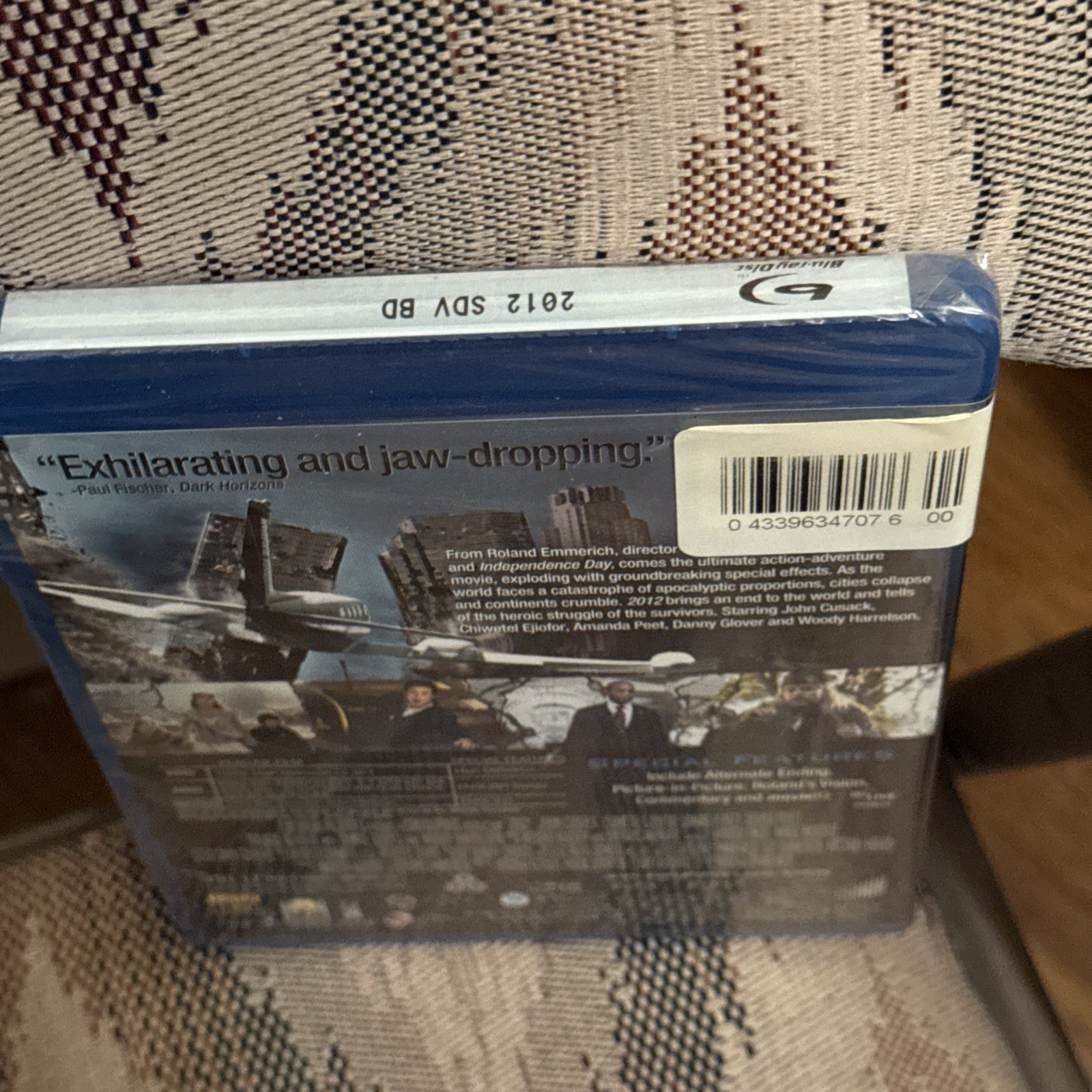 NEVER OPENED SEALED IN PLASTIC 2012 (Blu-ray, 2009)