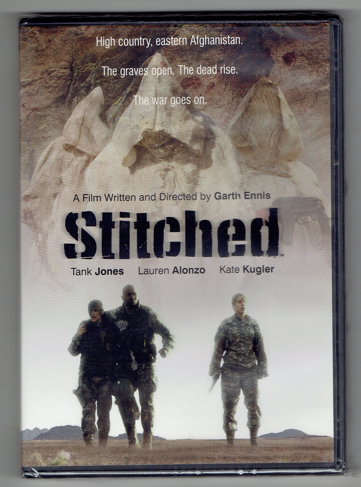 Stitched (DVD Short Film, Plus Bonus Features) Garth Ennis New Sealed