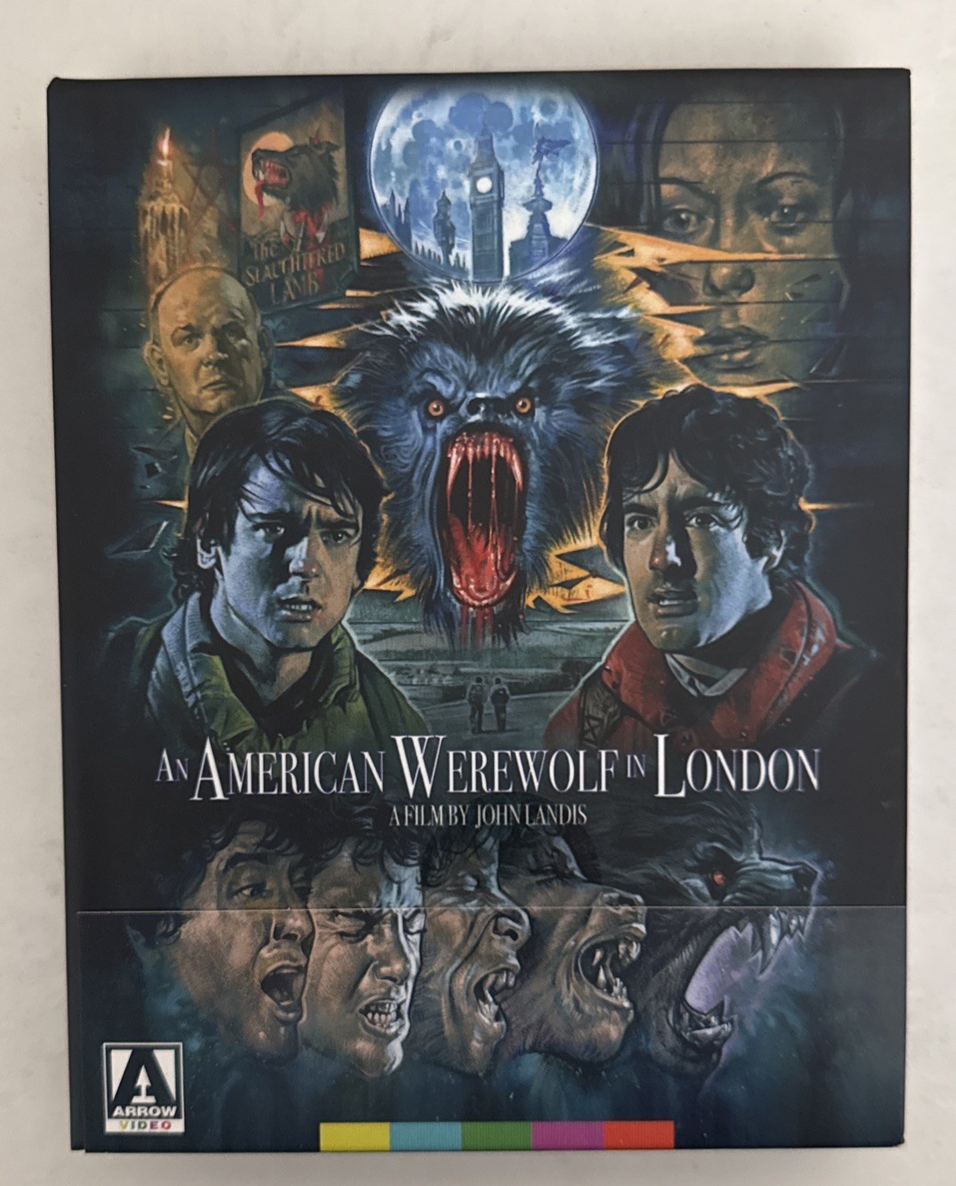 An American Werewolf in London Blu-ray;Limited Ed.; OOP Arrow w/slip; Pre-Owned