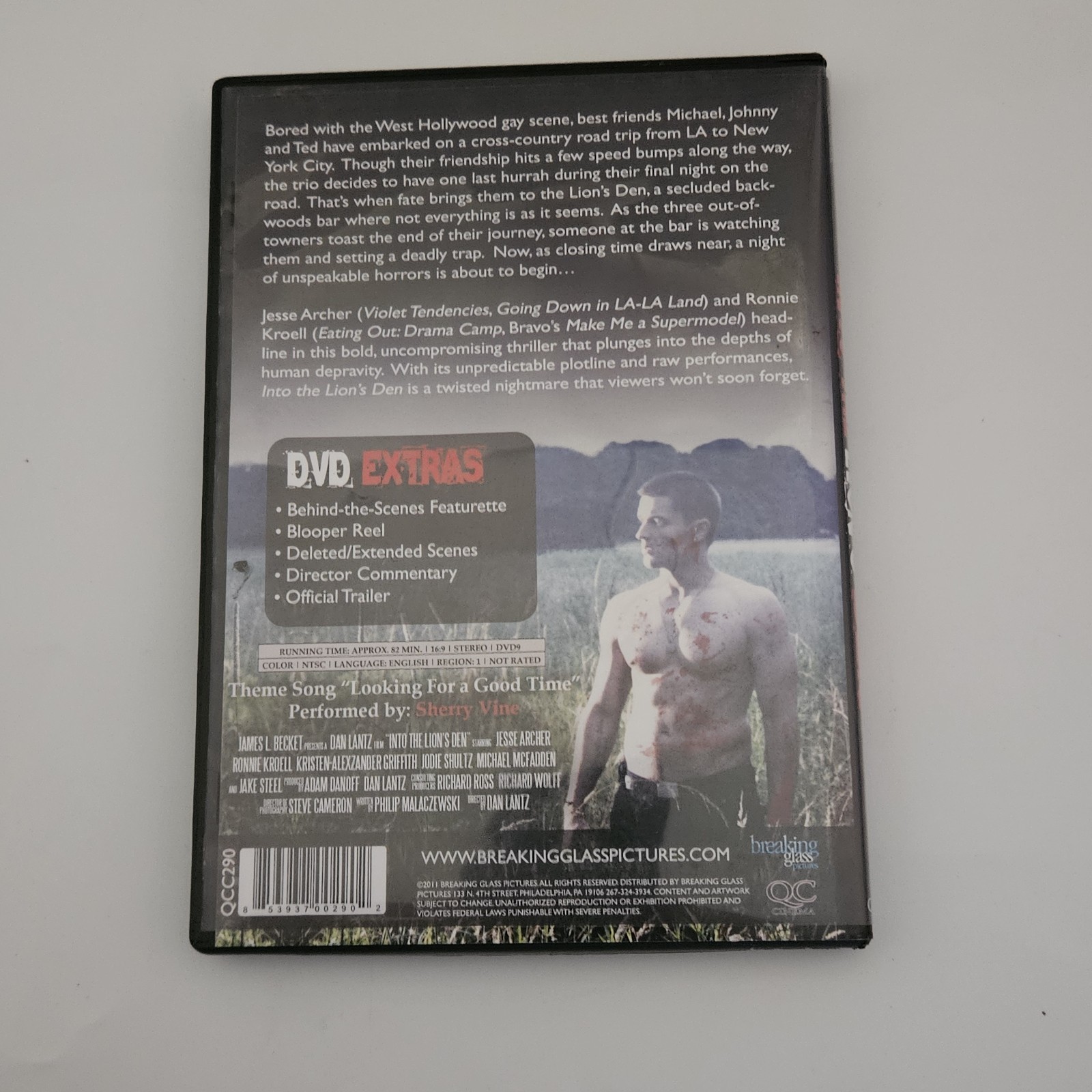 Into the Lion’s Den DVD / Gay Movie / 2 Time Official Selection / LGBTQ+