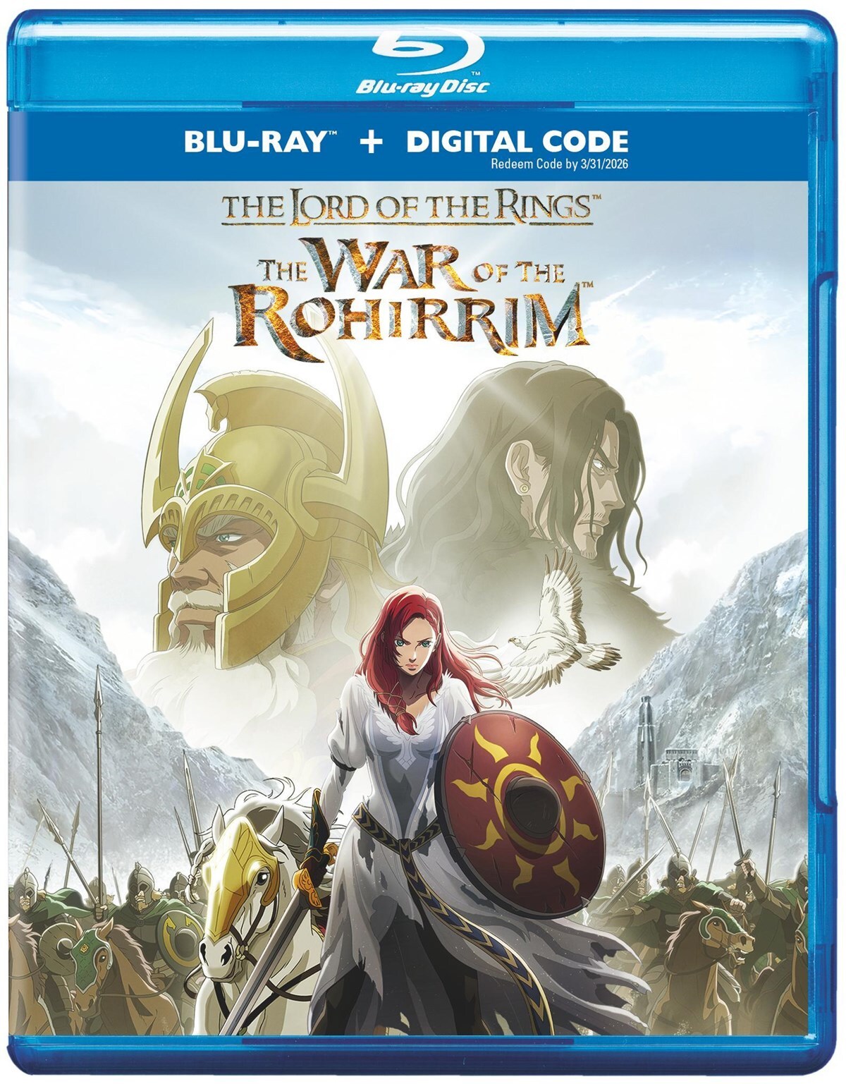 The Lord of the Rings The War of the Rohirrim Blu-ray NEW