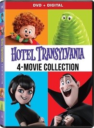 New Hotel Transylvania Movie 4 Pack: Hotel Transylvania 1 2 3 4 (DVD + Digital)
