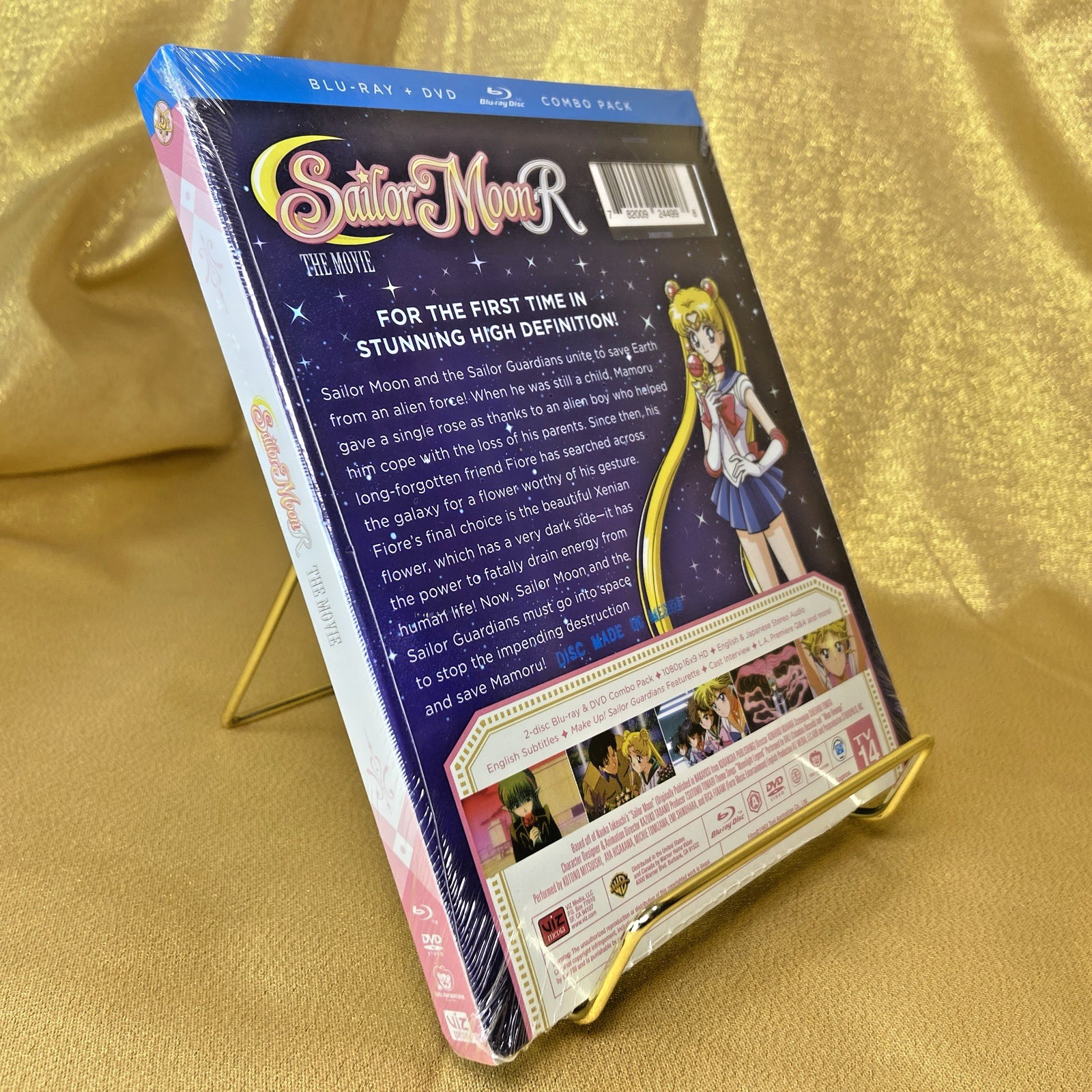 Sailor Moon R: The Movie (1993, Blu-ray/DVD 2017) New Viz Media