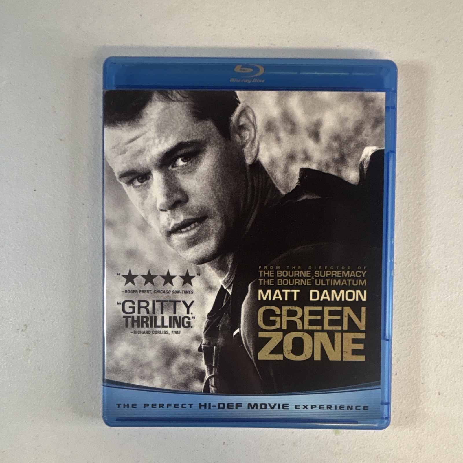 Universal Green Zone Blu-ray R Thriller 115m Matt Damon Paul Greengrass Bonus