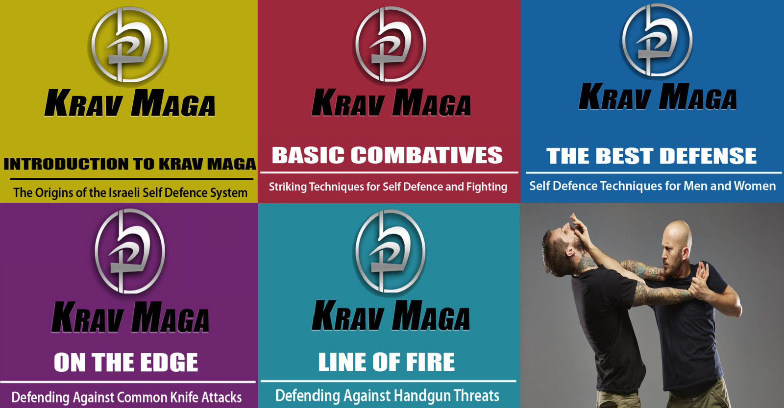 Krav Maga Israel Combat Self Defense Techniques Combat Training 5 DVD Disc Set