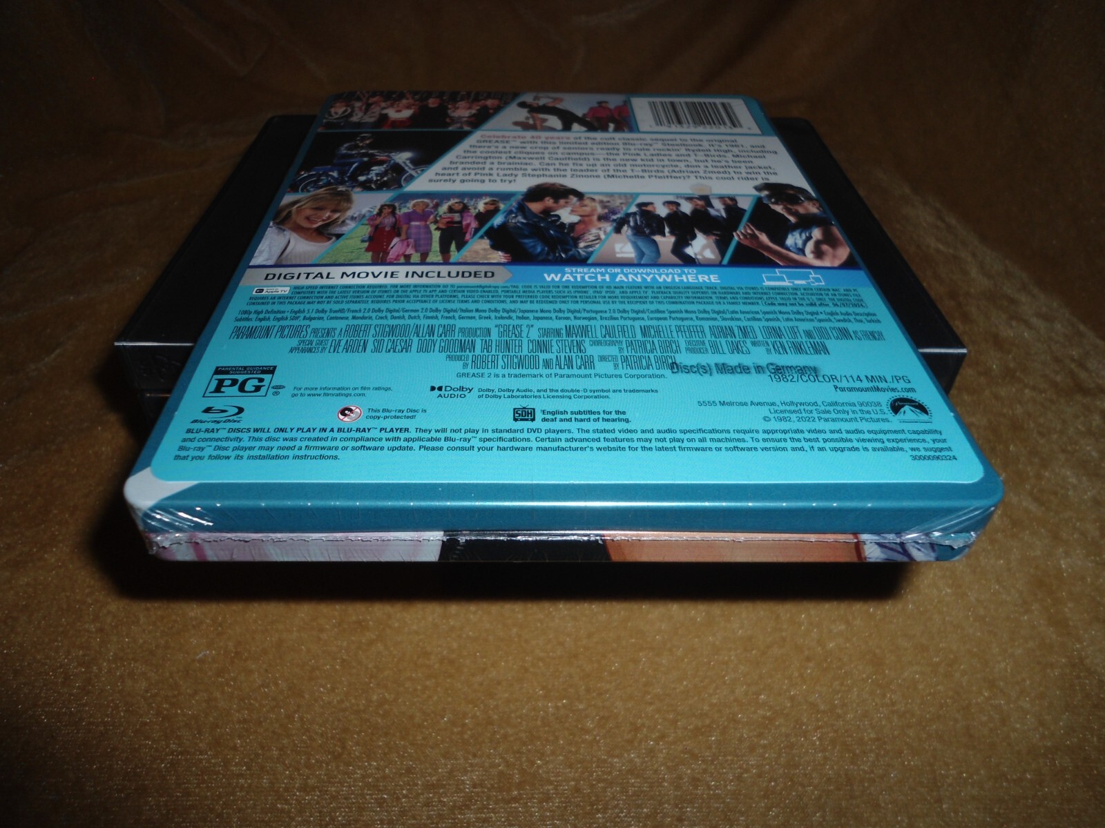 Grease 2 (1982) [Blu-ray] LIMITED EDITION STEELBOOK (PLS C NOTES BELOW)
