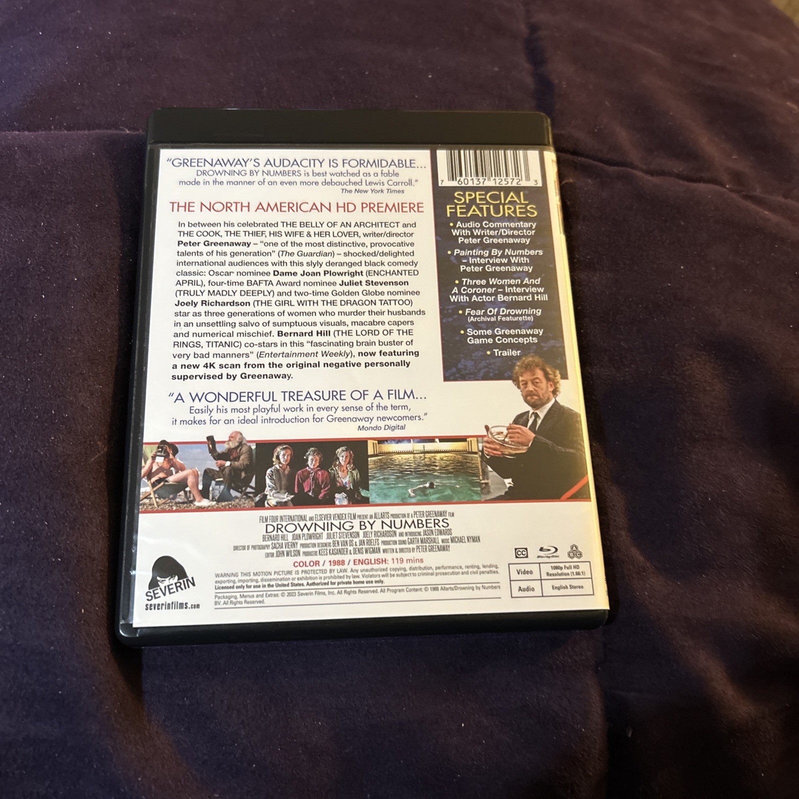 Drowning by Numbers (Severin Blu-ray, 1988)