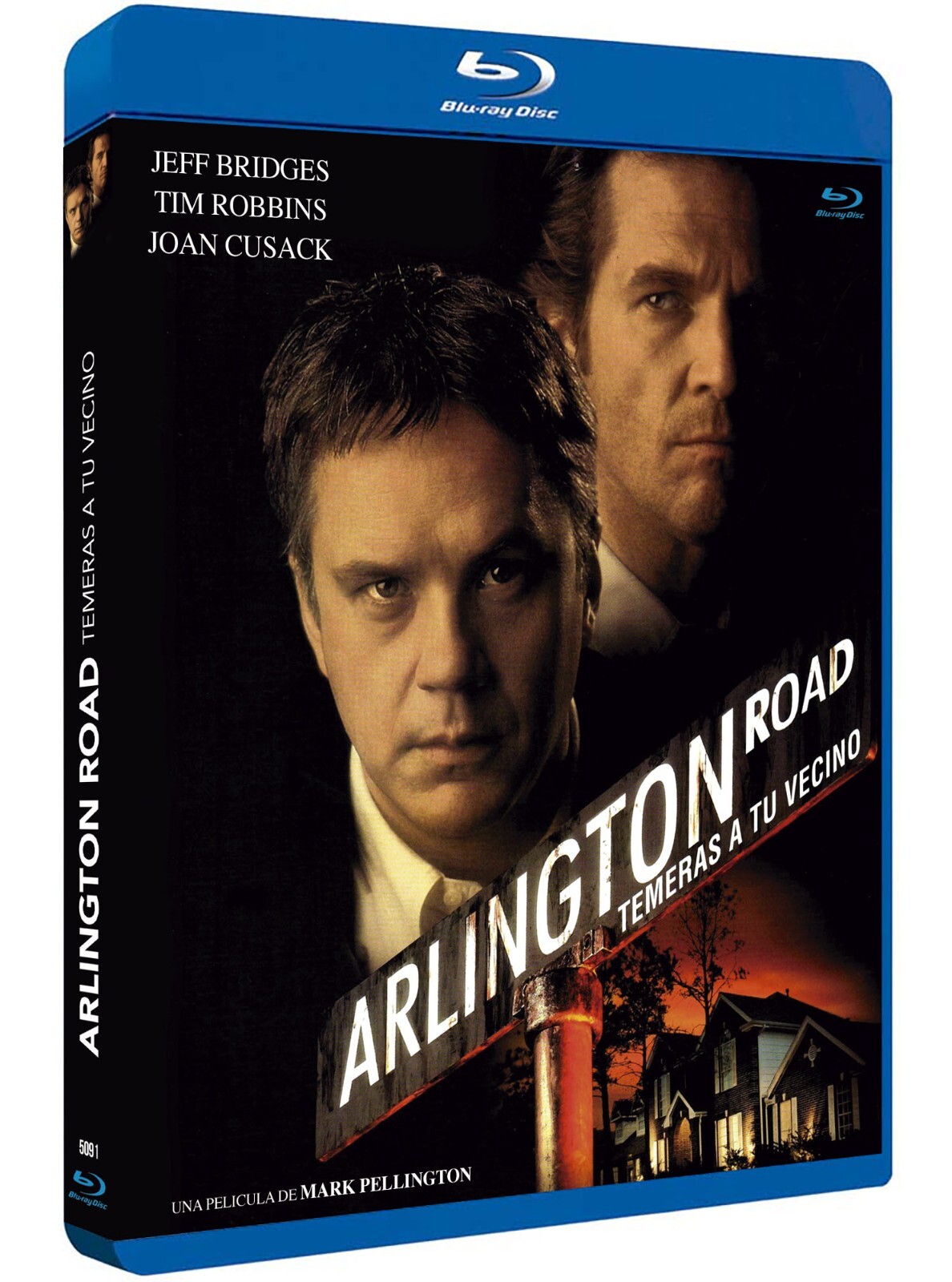 ARLINGTON ROAD (1999) Blu-Ray NEW (Spanish Package has English Audio)