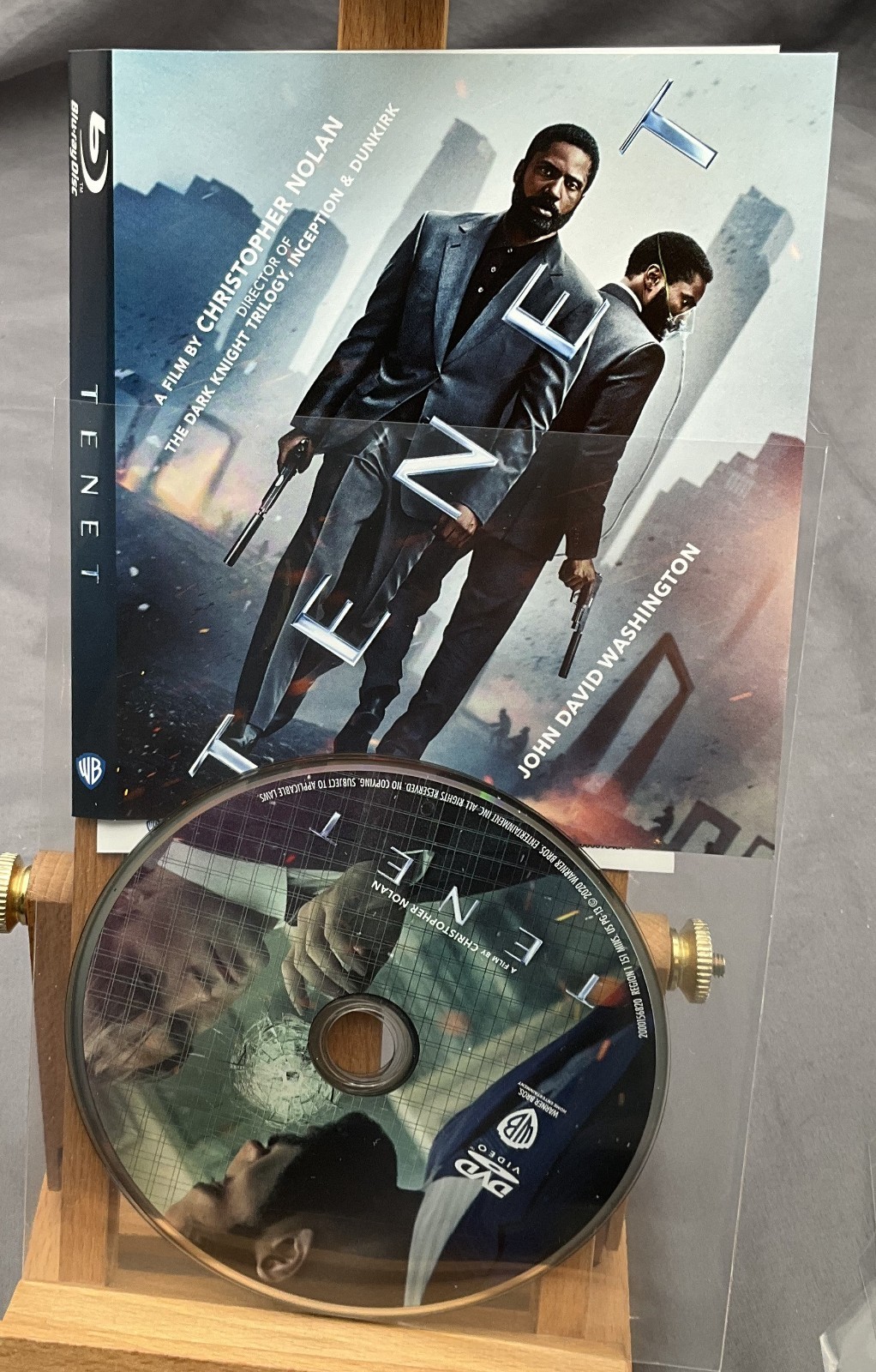 Tenet (Blu-ray, 2020) No Case #AL162
