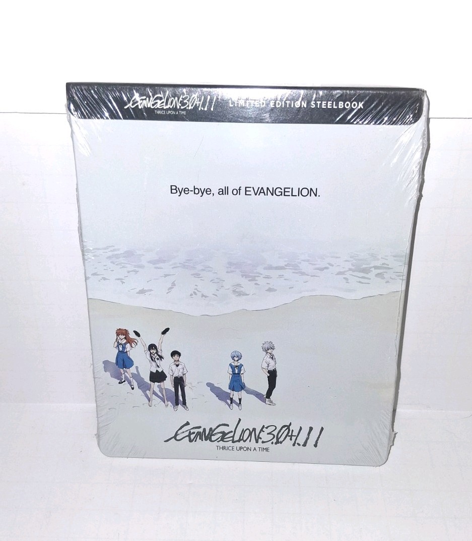 Evangelion: 3.0+1.11 Thrice Upon a Time – Limited Edition Steelbook (Blu-ray)