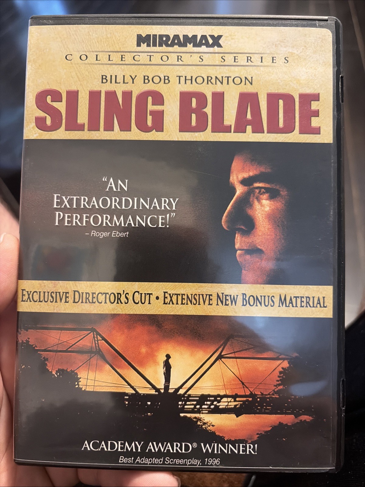 Sling Blade (2 Disc, DVD, Collectors Series, Special Edition) RARE OOP HTF