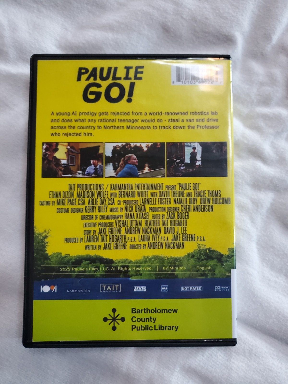 Paulie Go! DVD 2022