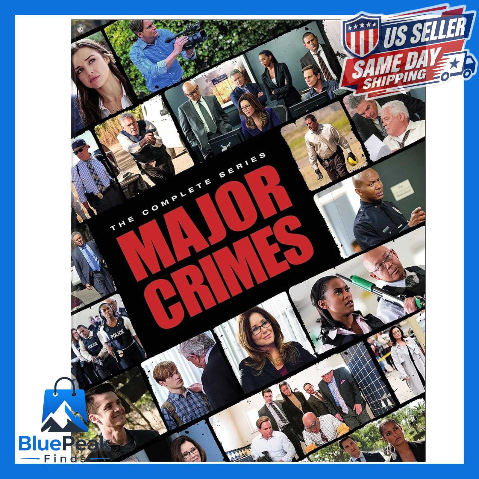 Major Crimes Complete Series Seasons 1-6 DVD Box Set 24-Disc Sealed 2017