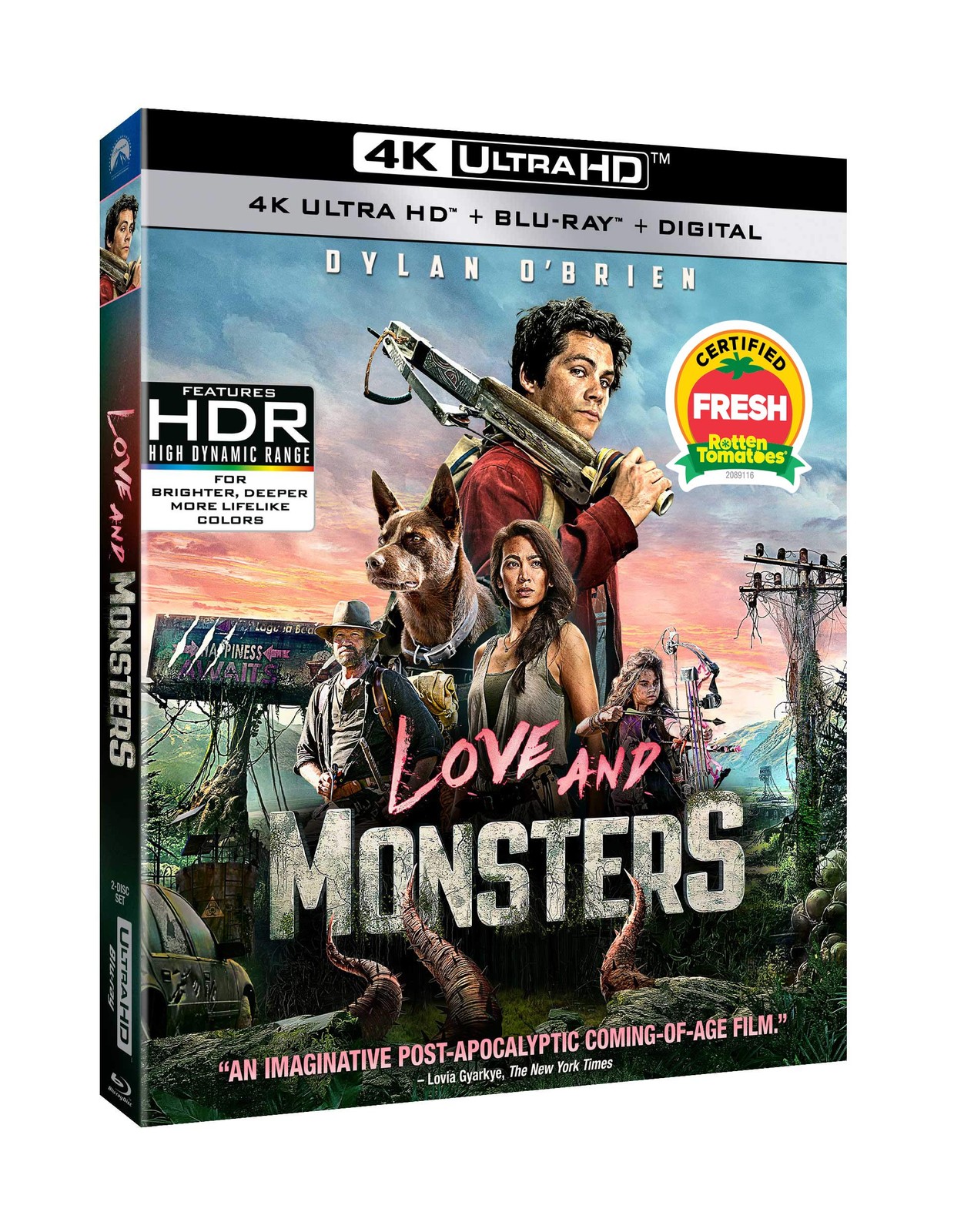 Love and Monsters (Blu-ray) Dylan O’Brien Michael Rooker Ariana Greenblatt