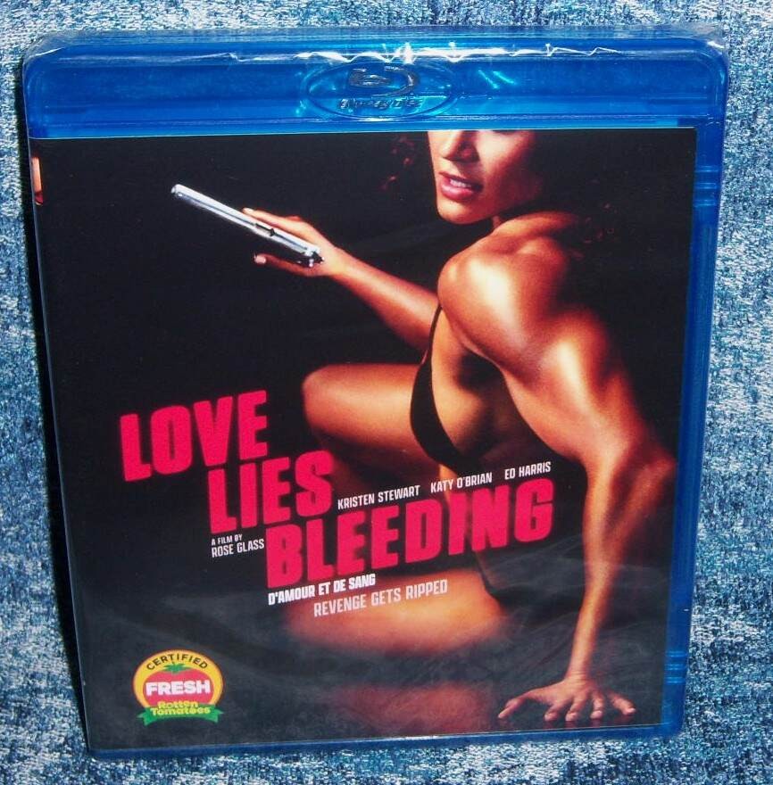 NEW RARE OOP LGBTQ KRISTEN STEWART LOVE LIES BLEEDING BLU RAY 2024 CANADA