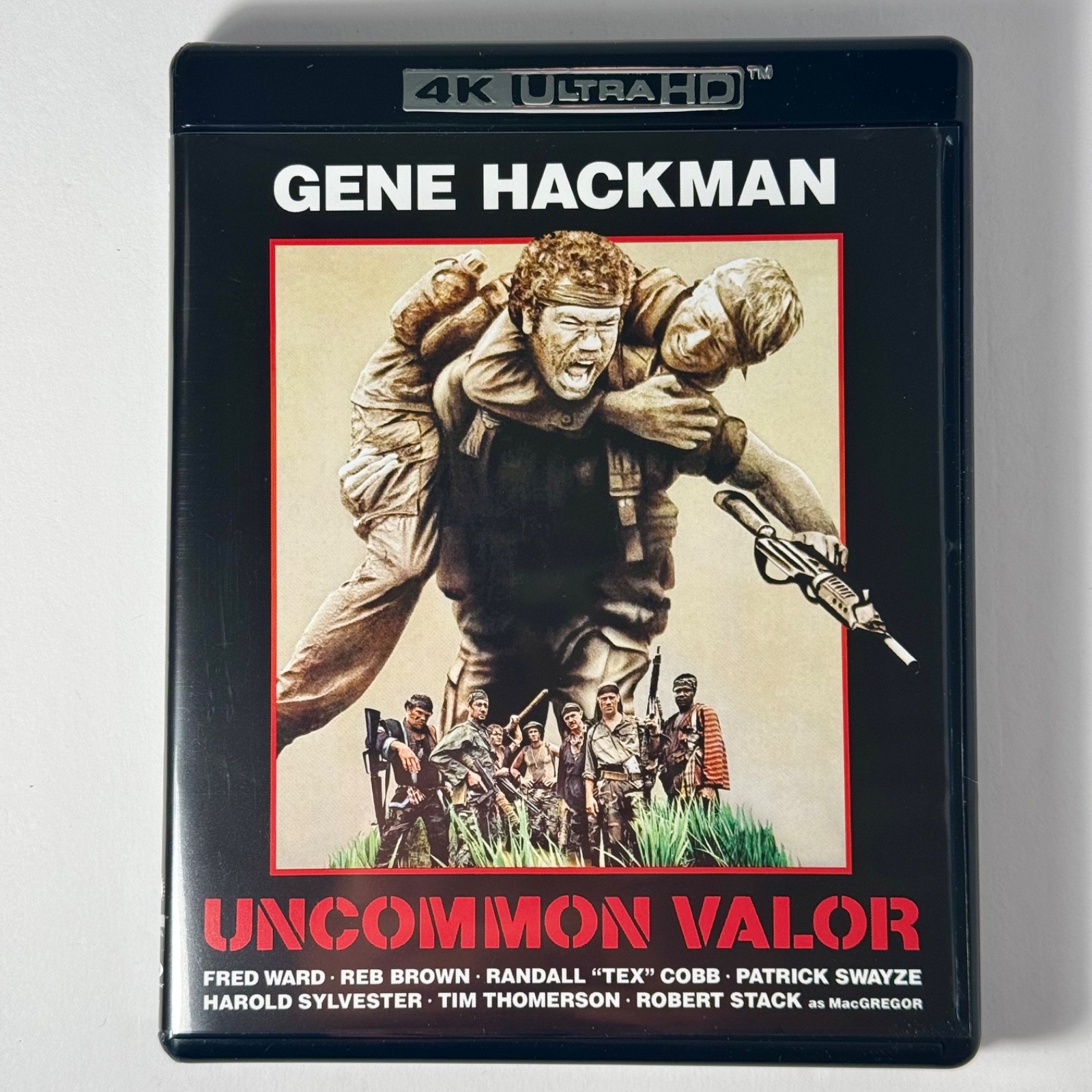 MISSING 4K UHD-Blu-Ray Disc Only-Uncommon Valor (1983)-Kino Lorber- Gene Hackman