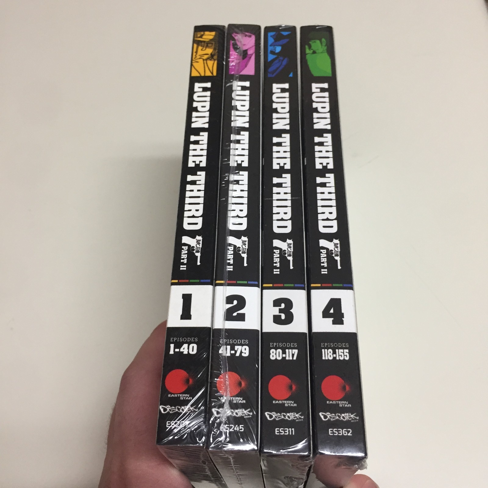 NEW Lupin the Third 3rd Part 2 II Complete Series Season Collection 1 2 3 4 DVD