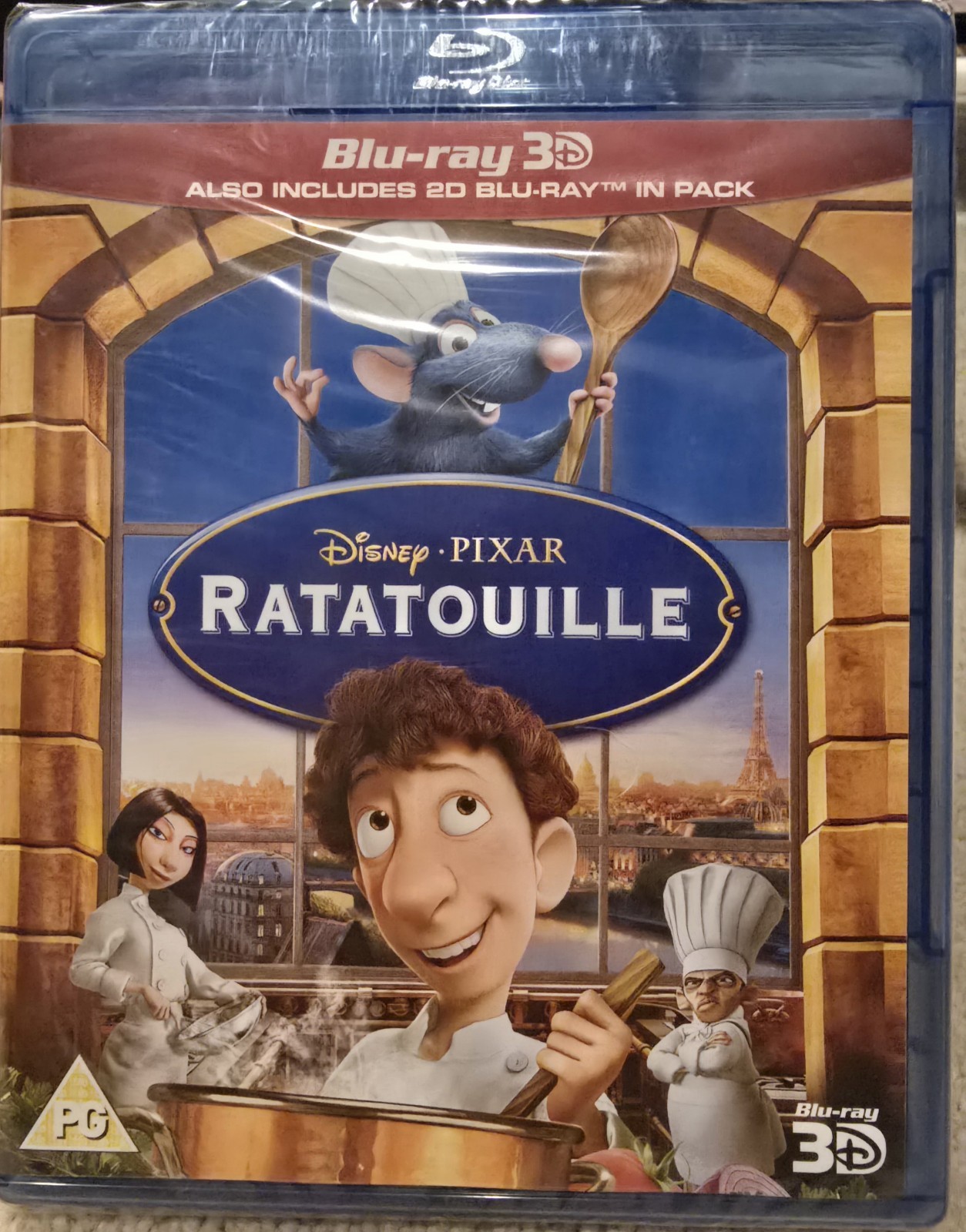 Ratatouille (3D Blu-ray) Brad Bird Jan Pinkava (UK IMPORT) Region B