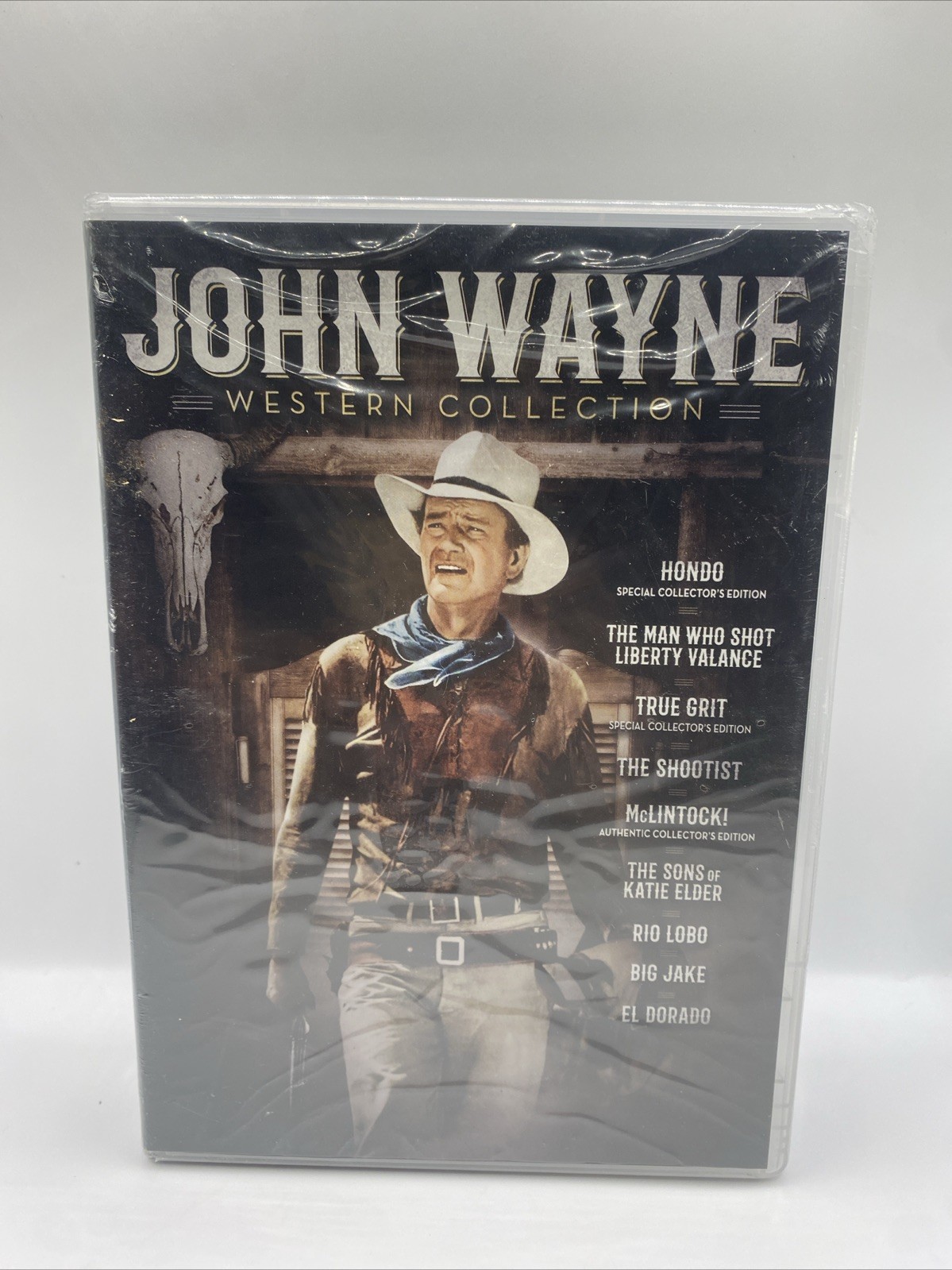 John Wayne Western Collection DVD 2017 Paramount SEALED! True Grit McLintock!