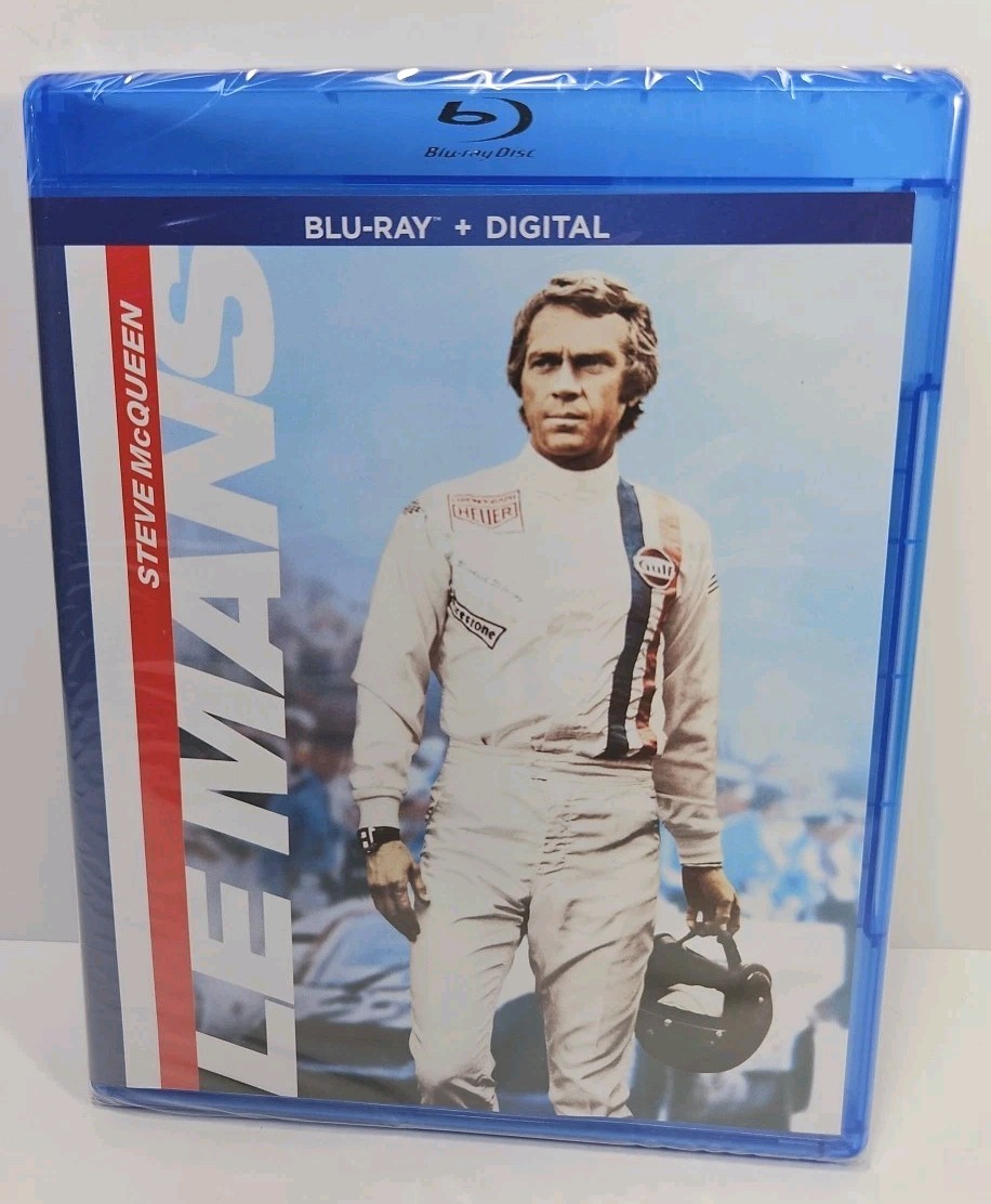 Le Mans (Blu-ray, 1971) NEW, SEALED, Steve McQueen, Siegfried Rauch