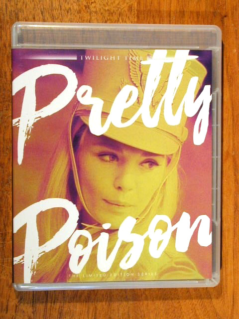 PRETTY POISON 1968 TWILIGHT TIME BLU RAY LTD. ED. ANTHONY PERKINS TUESDAY WELD