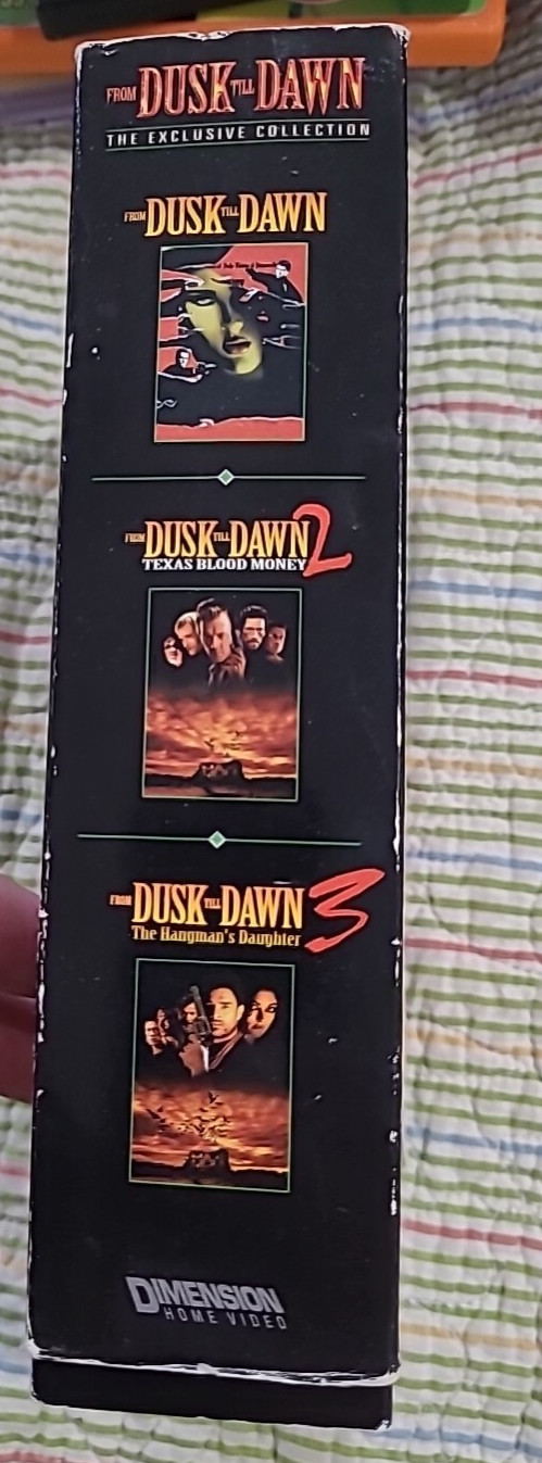 From Dusk Till Dawn Box Set (DVD, 2000, 4-Disc Set). 1, 2, & 3, Full Tilt Boogie