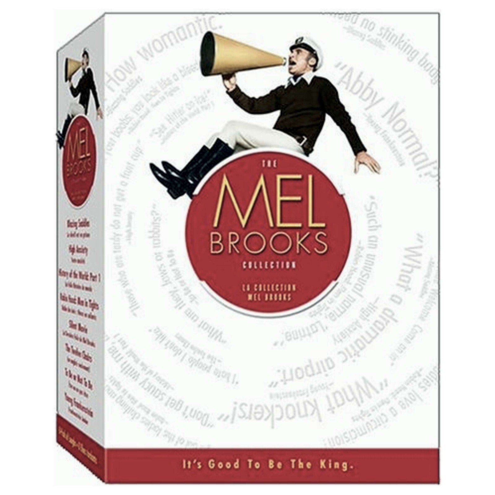 The MEL BROOKS Collection DVD Movie Box Set – Blazing Saddles, Silent Movie….