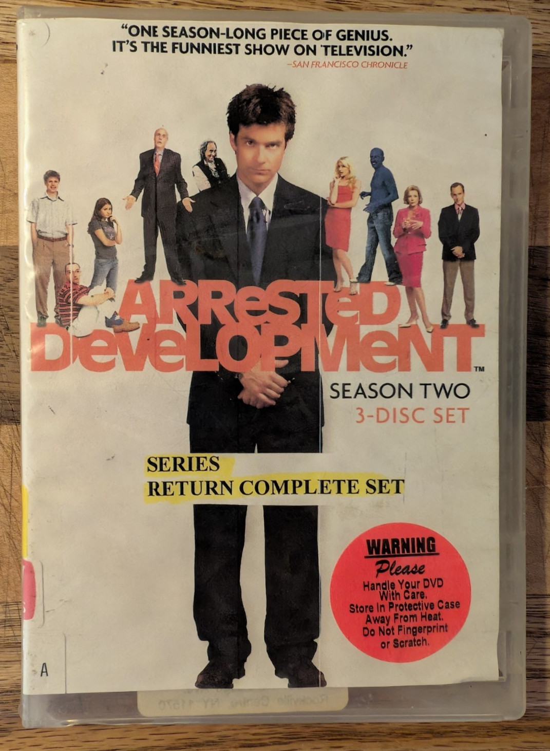 Arrested Development Season 2 DVD 3-Disc Set Complete TV Series Widescreen