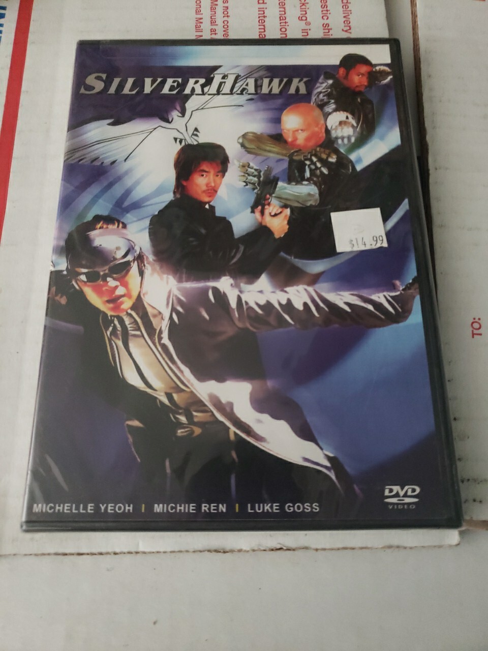 Cantonese / Mandarin Language Movie: SILVERHAWK (DVD) English Subtitles 95 min