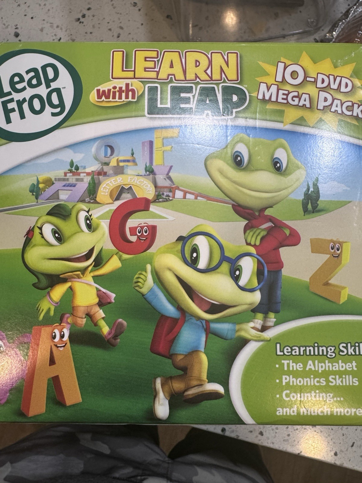 Leapfrog Learn With Leap 18 DVD Mega Pack (DVD, 2015) See DESC