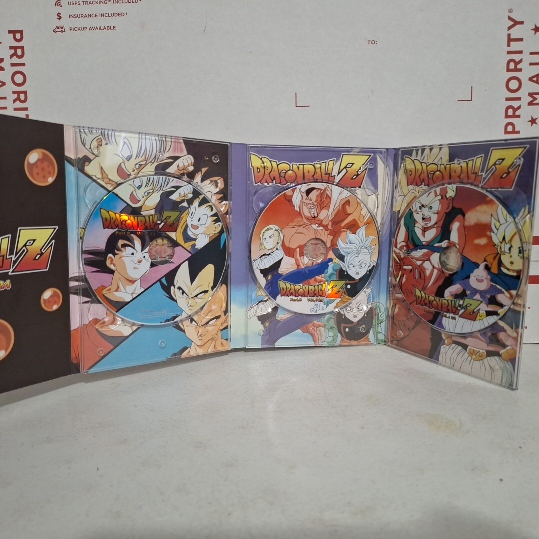 Dragonball Z Part 8 Volume 22-24 DVD-V3TJ250H English & Japanese Rare Ep 195-222