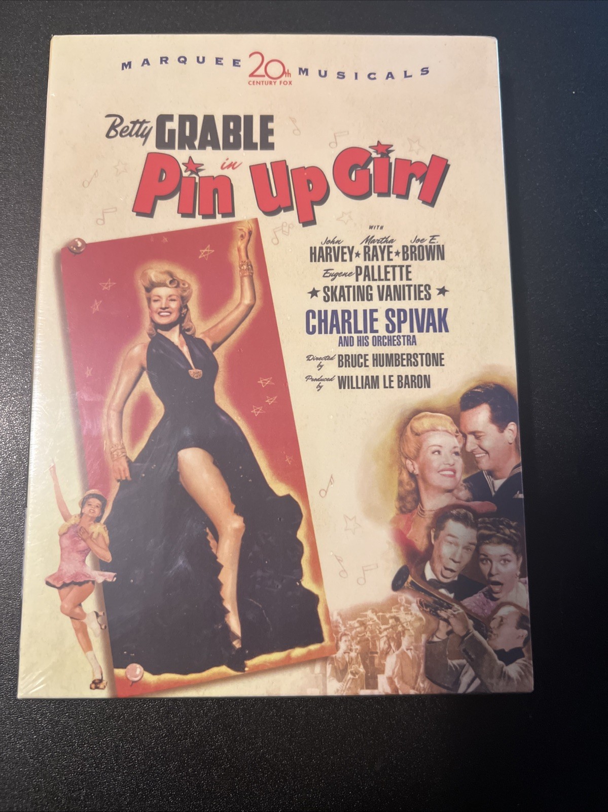 Pinup Girl (DVD 2005) Betty Grable + lobby cards New SEALED