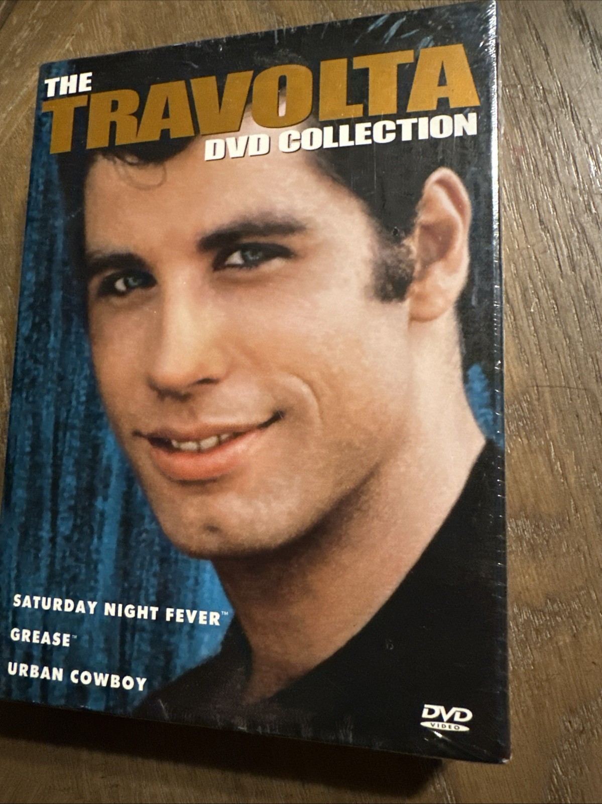 Travolta DVD Collection (3-Disc Set) Grease/Urban Cowboy/Saturday Night Fever.