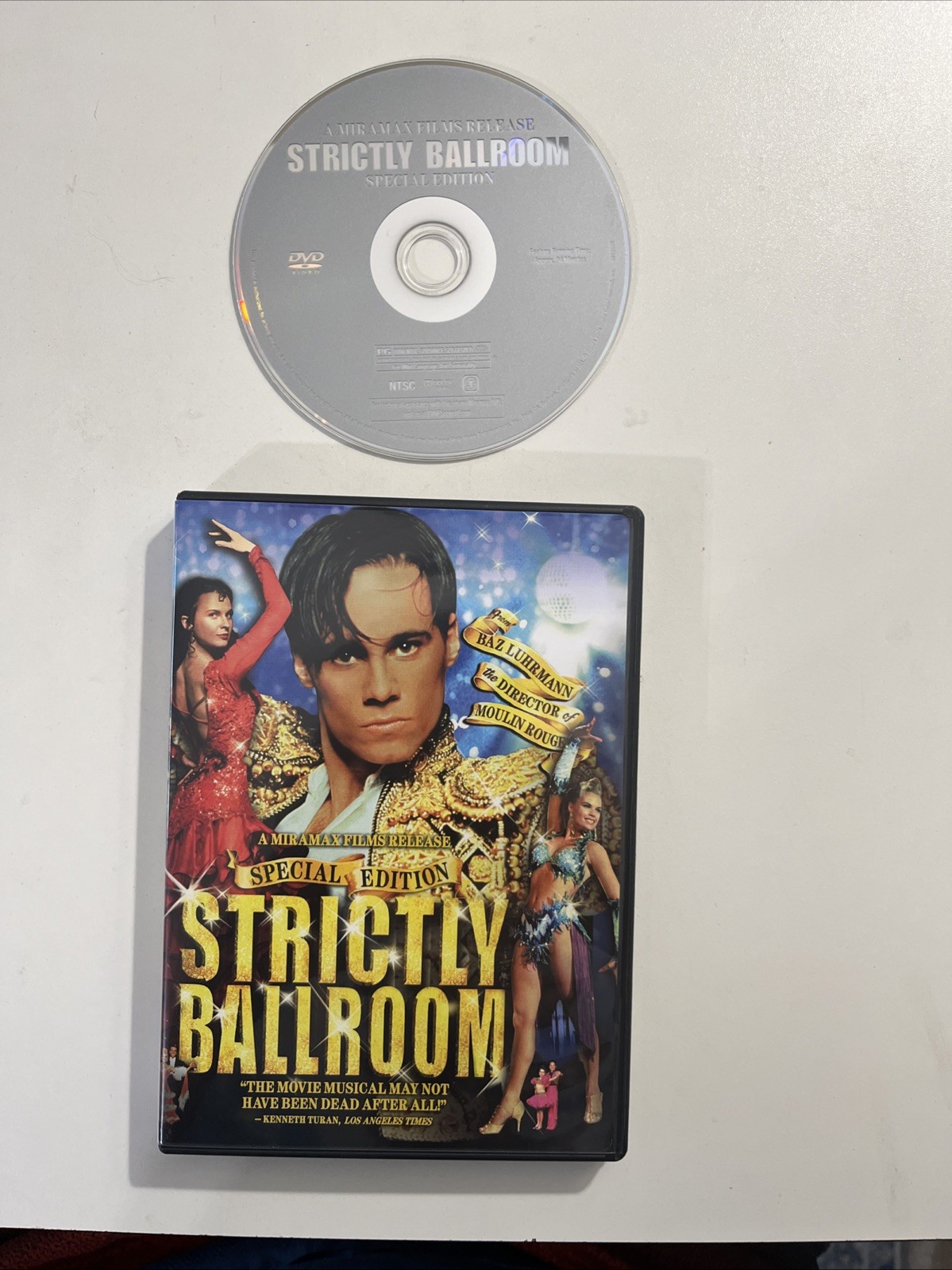 Strictly Ballroom (DVD, 2010) Paul Mercurio Tara Morice Bill Hunter (1992) VG
