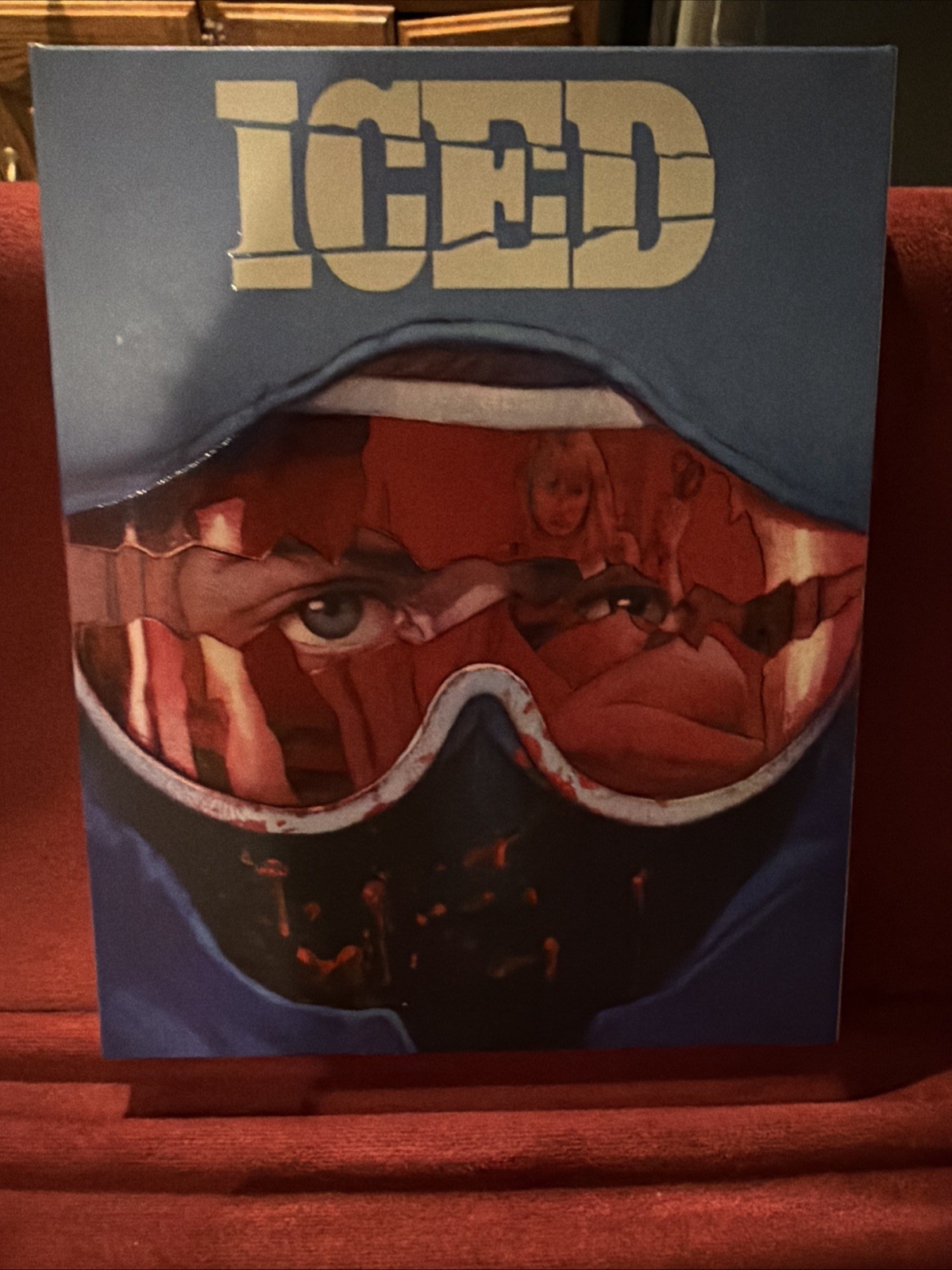 Iced (1988, Blu-ray + OOP Slipcover Vinegar Syndrome Degausser)