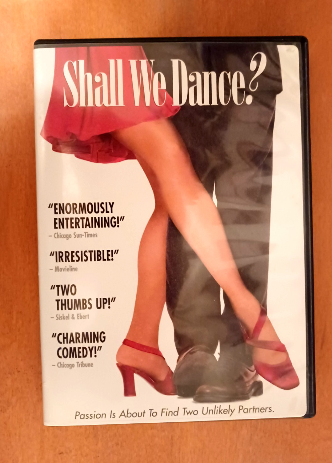 Shall We Dance?-DVD-Japanese with English subtitles-Dolby Digital-plastic case