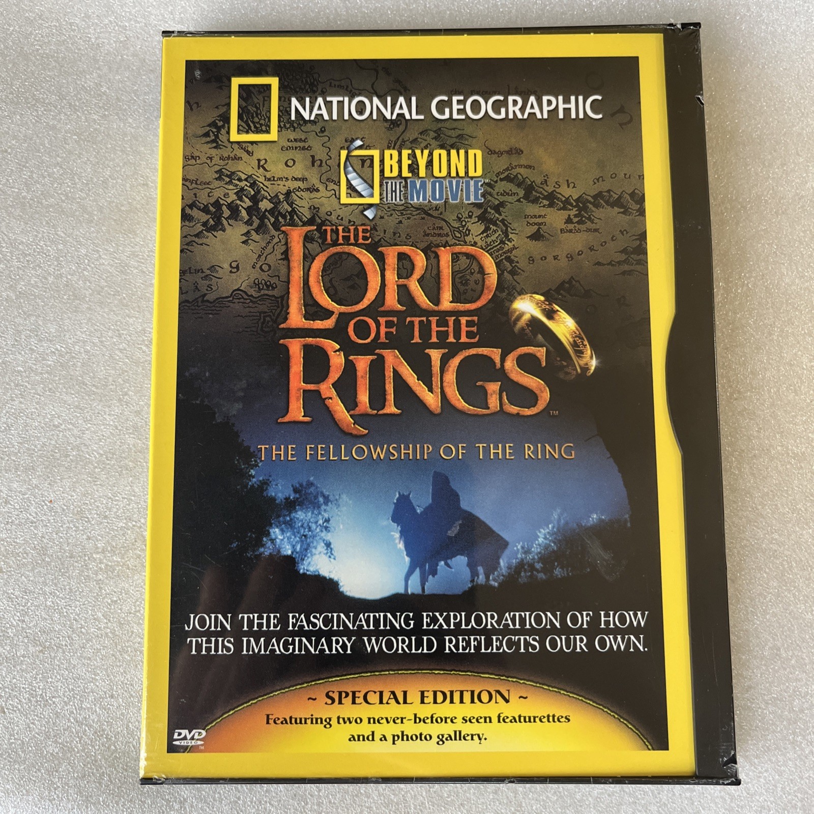 Beyond the Movie: Lord of the Ring – Fellowship of… (DVD, Nat Geo) NEW SEALED