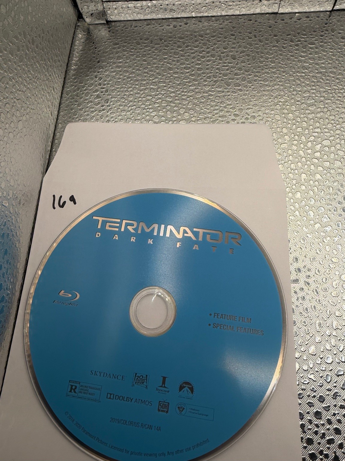TERMINATOR DARK FATE Blu-ray 2019 Dolby Atmos Special Features