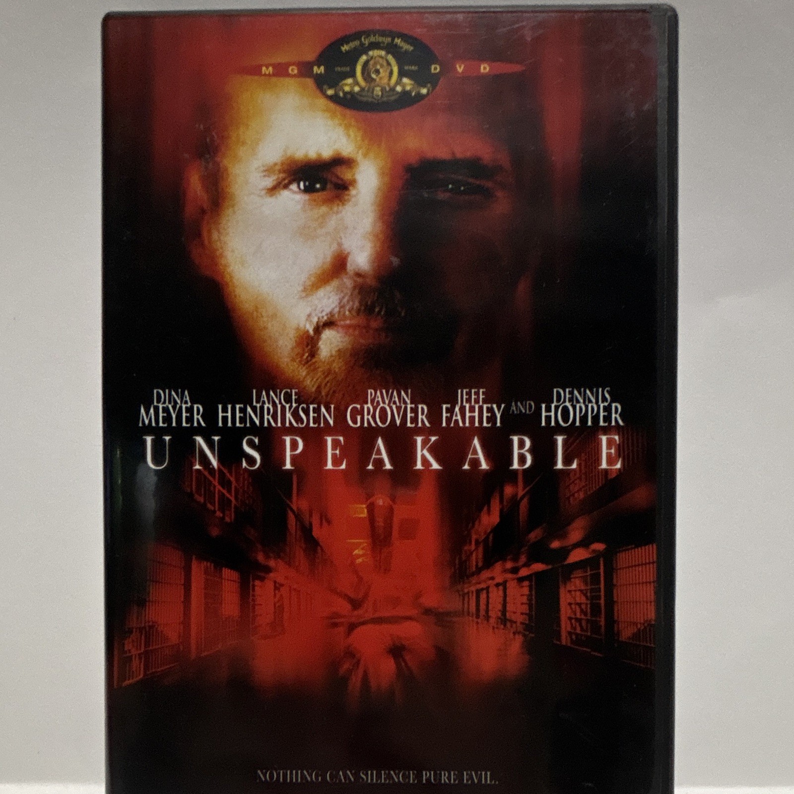 MGM Unspeakable (DVD, 2002) R Thriller Widescreen Deleted Scenes 109 min