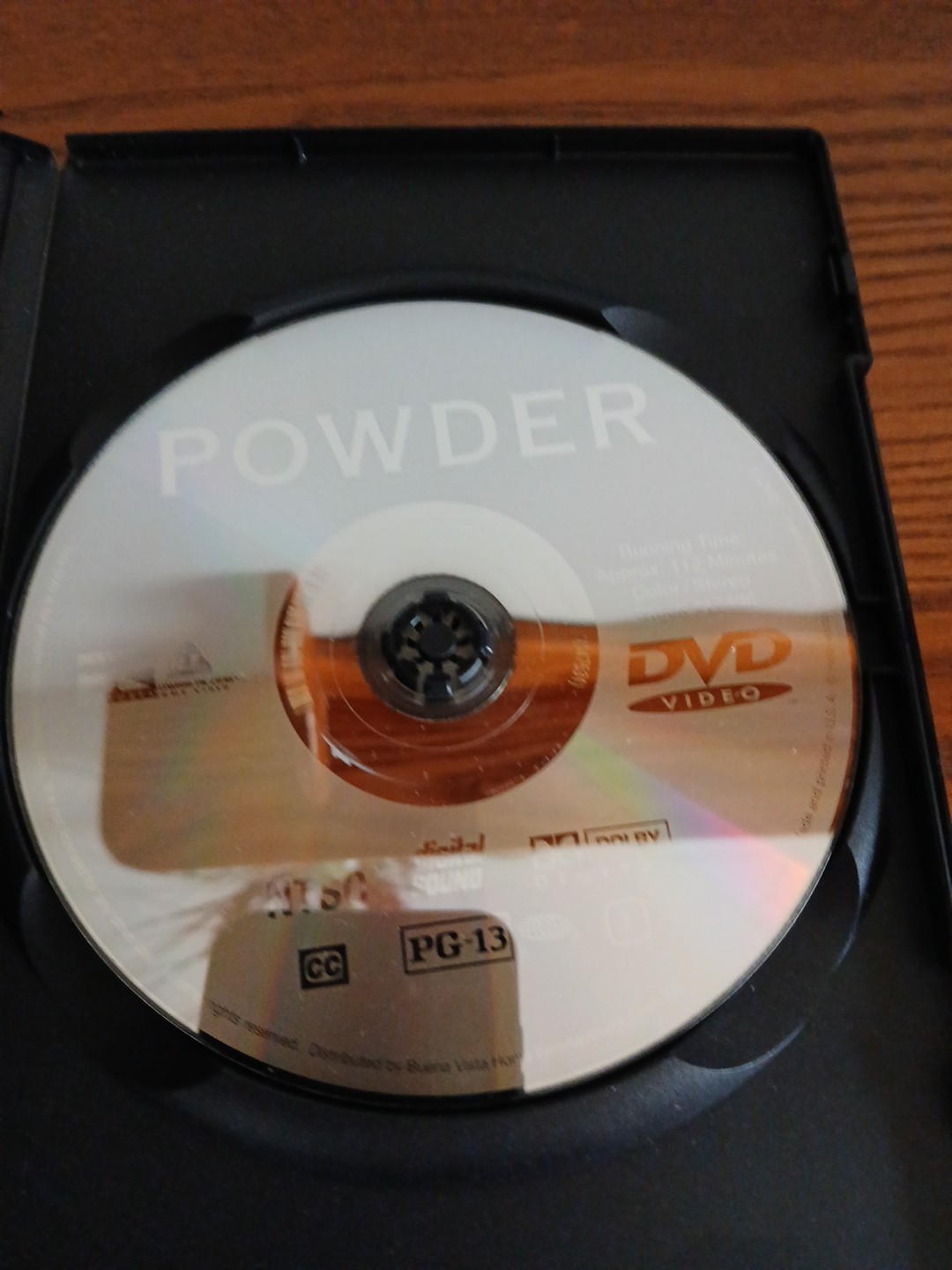 Powder (DVD, 1995)