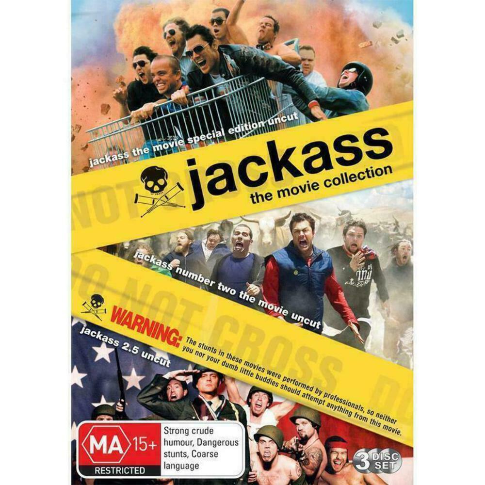 Jackass – The Movie Collection – very good condition t7