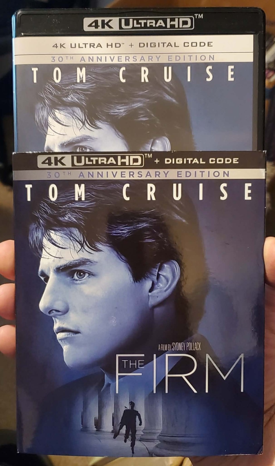 THE FIRM 1993 4K UHD + SLIPCOVER no digital TOM CRUISE sydney pollack RARE OOP