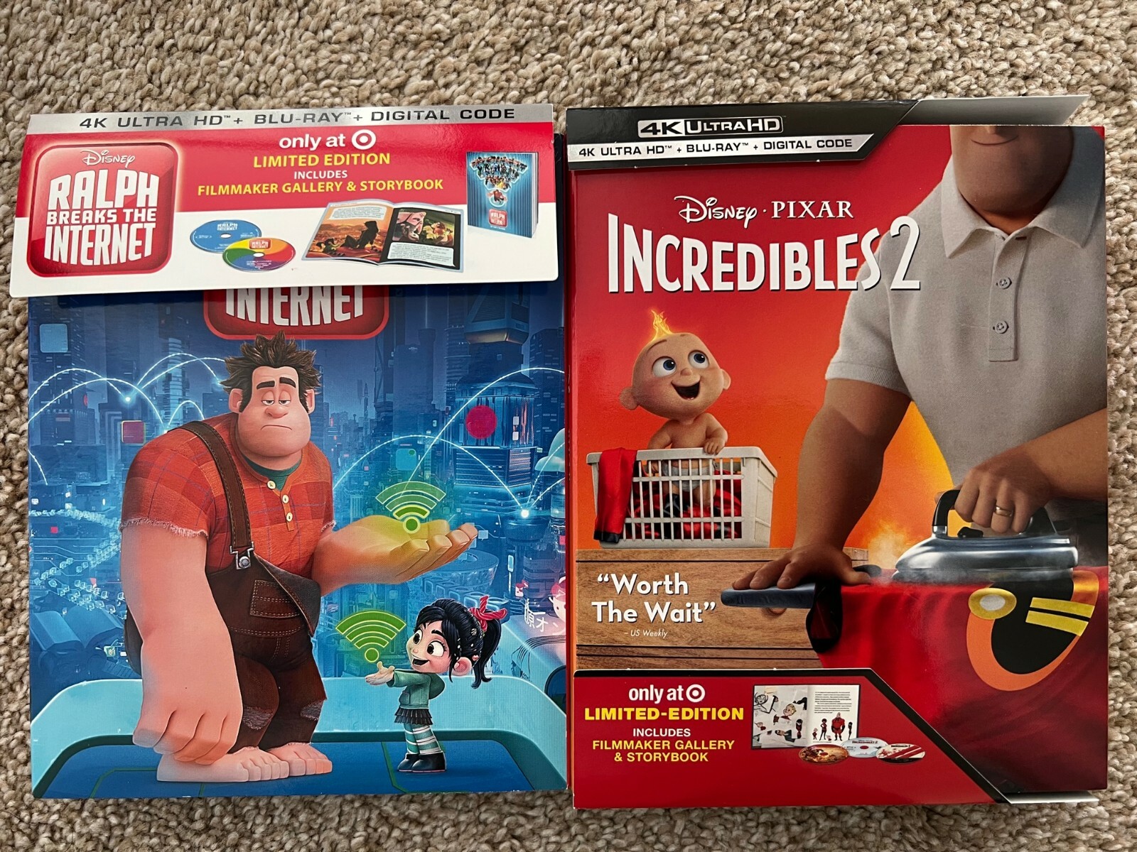 Disney/Marvel 4K Movie Lot BUYER CHOOSES ANY TITLE(S) w/ TARGET CASE! SEE INFO